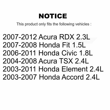 Mpulse Engine Crankshaft Position Sensor For Honda Accord Civic Element Acura TSX Fit RDX SEN-2CRK0083